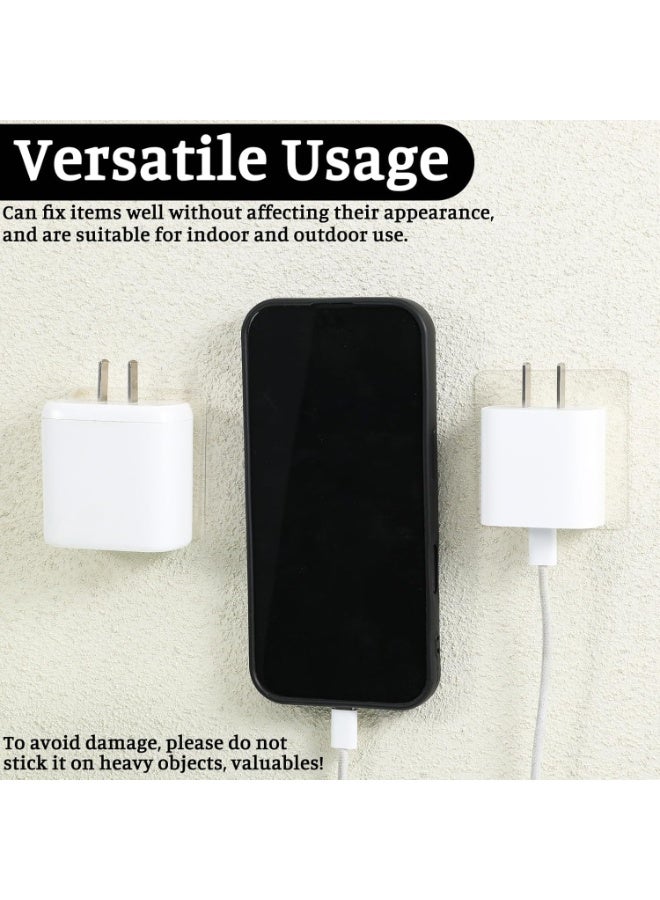 20PCS Heavy Duty Double Sided Tape Clear Nano Acrylic Mounting Pads, Super Strong Waterproof Removable Reusable Double Sided Adhesive Squares Pre-Cut for Wall Hanging Without Drilling Nails Screws, Residue Free Invisible Sticky Pads for Pictures Posters Wall Decor Shower Bathroom Kitchen Home Office Car DIY Craft Organization - Image 4